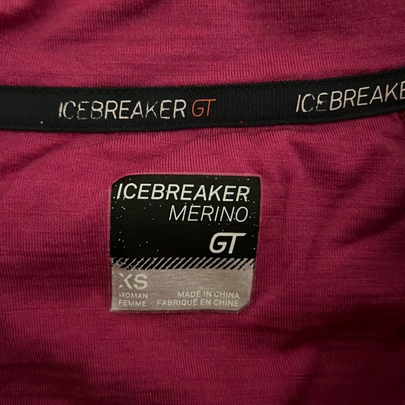 Icebreaker Women’s Merino GT Quarter Zip Pullover, size XS - Picture 4 of 10